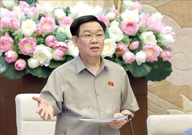 Chủ tịch Quốc hội chủ trì cuộc làm việc cho ý kiến về dự thảo Luật Đất đai (sửa đổi)