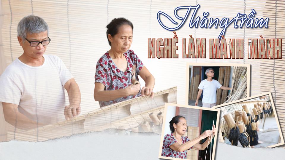 Thăng trầm nghề làm mành mành
