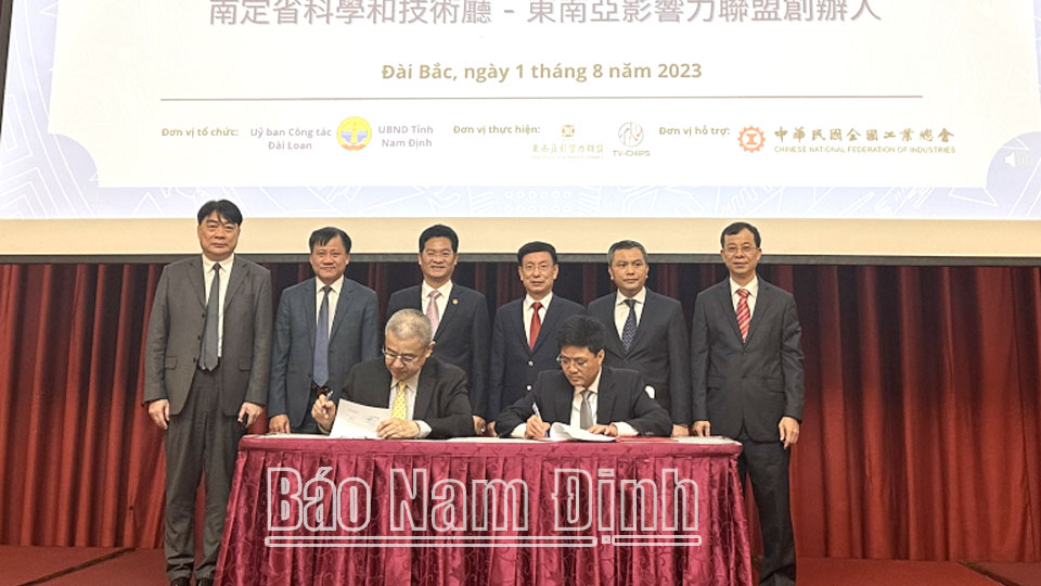 Đoàn công tác của tỉnh thăm, làm việc, xúc tiến đầu tư tại Đài Loan