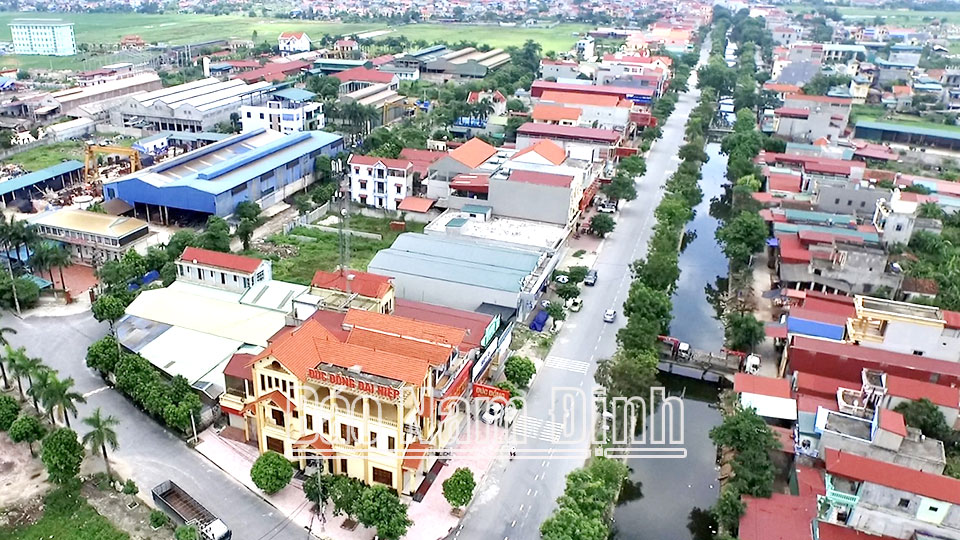 Ý Yên tập trung xây dựng hạ tầng giao thôngthúc đẩy phát triển kinh tế - xã hội