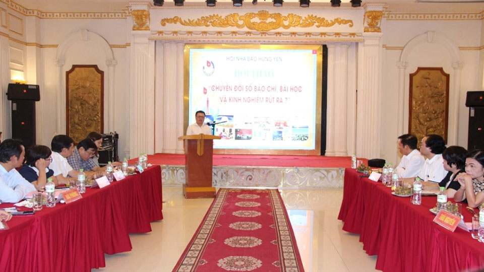 Hội thảo “Chuyển đổi số báo chí - Bài học và kinh nghiệm rút ra”