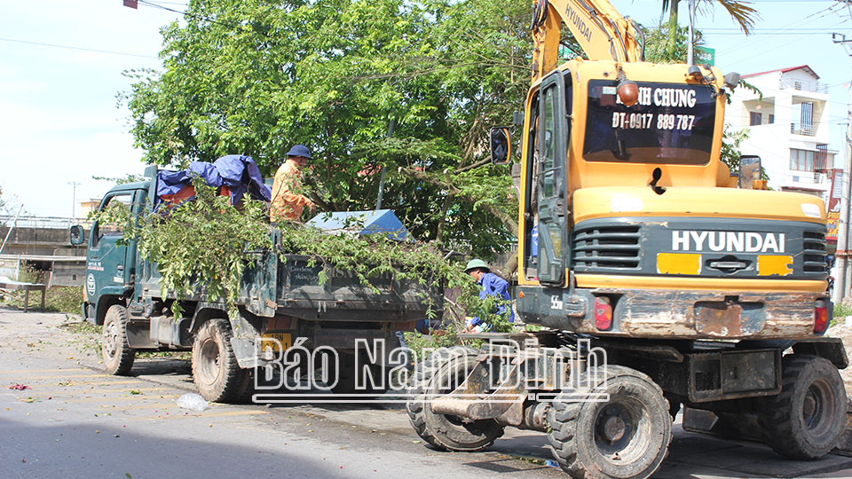 Hải Hậu thực hiện các giải pháp đồng bộnhằm giảm nguy cơ tai nạn giao thông