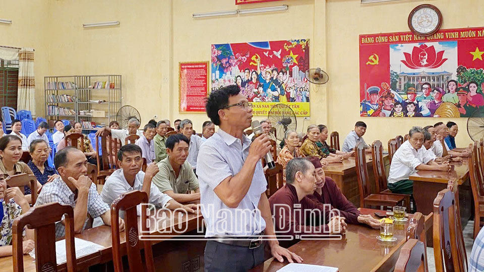 Tạo chuyển biến trong công táctiếp công dân, giải quyết khiếu nại, tố cáo