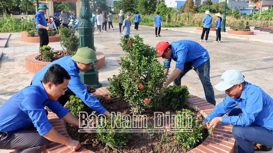 Thanh niên Hải Hậu phát huy vai tròxung kích vì cộng đồng
