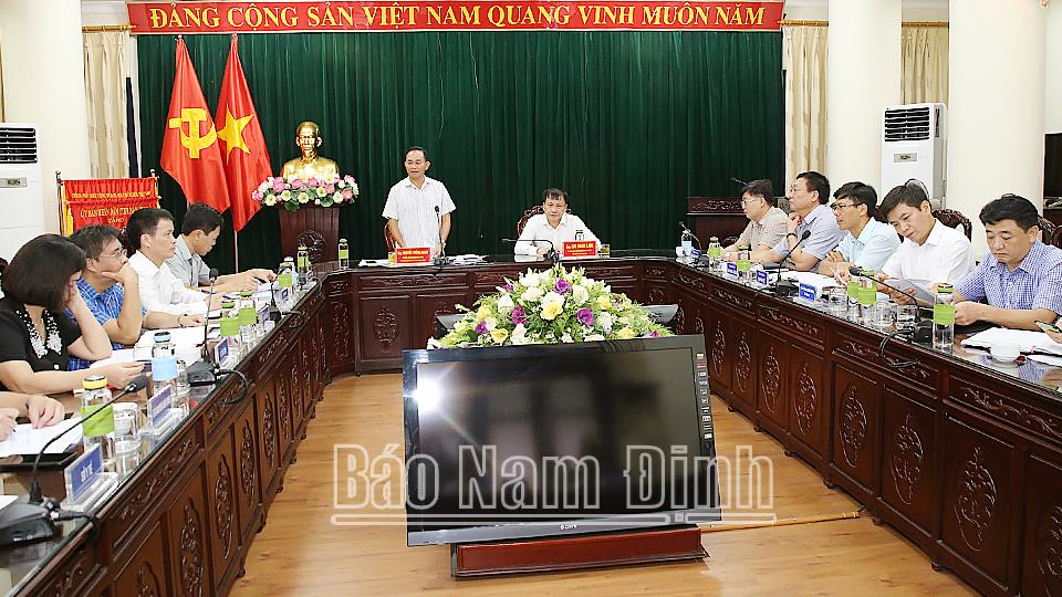 Thường trực HĐND tỉnh giám sát việc thực hiện chương trình mục tiêu quốc gia xây dựng nông thôn mới