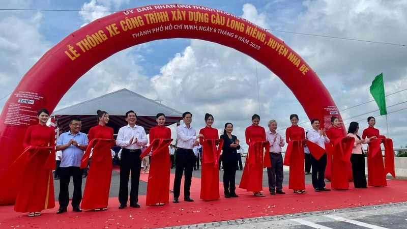 TP Hồ Chí Minh: Thông xe cầu Long Kiểng sau gần 1/4 thế kỷ