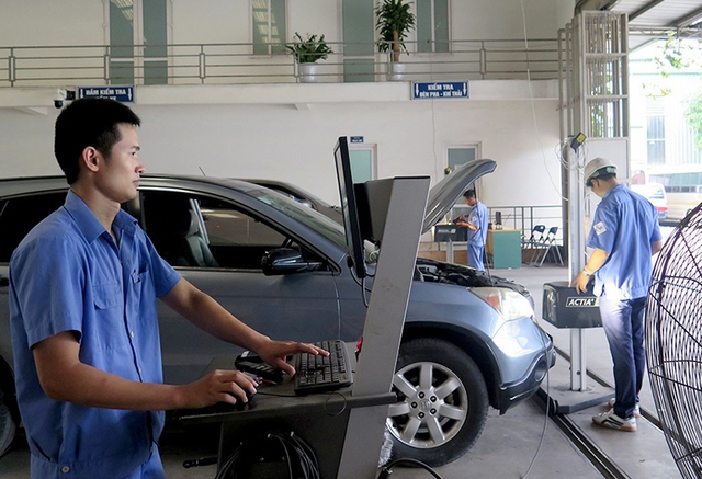 Phương tiện chưa nộp phạt sẽ không được cấp tem kiểm định thời hạn 15 ngày