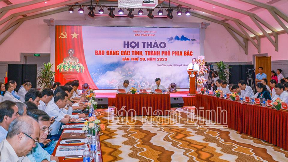 Hội thảo Báo Đảng các tỉnh, thành phố phía Bắc lần thứ 28 năm 2023