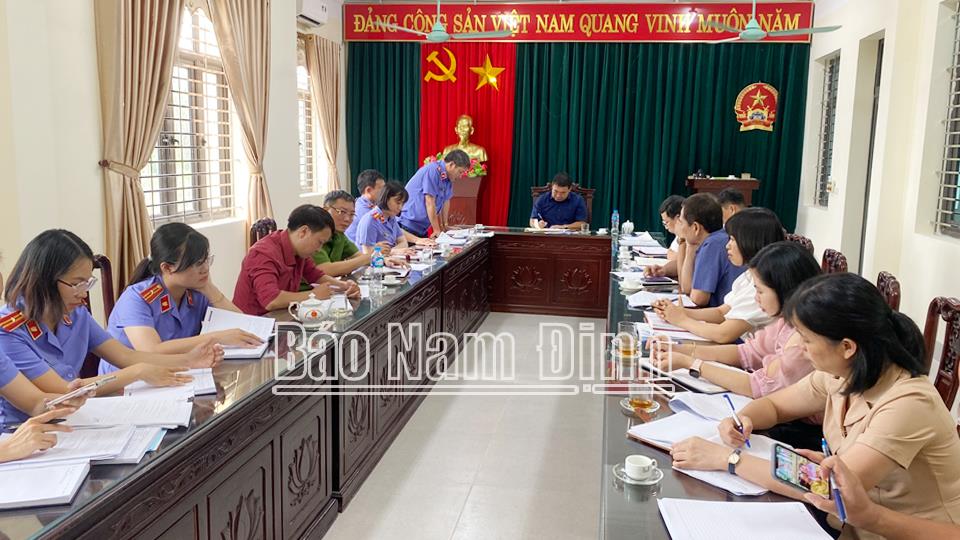 Tác phẩm tham dự giải báo chí búa liềm vàng lần thứ VIII-2023: Gắn công tác xây dựng Đảng với nhiệm vụ cải cách tư pháp