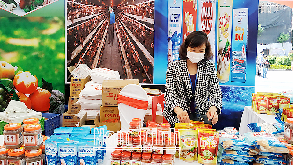 Toàn tỉnh có 39 chuỗi liên kết sản xuất, chế biếnvà tiêu thụ sản phẩm nông nghiệp