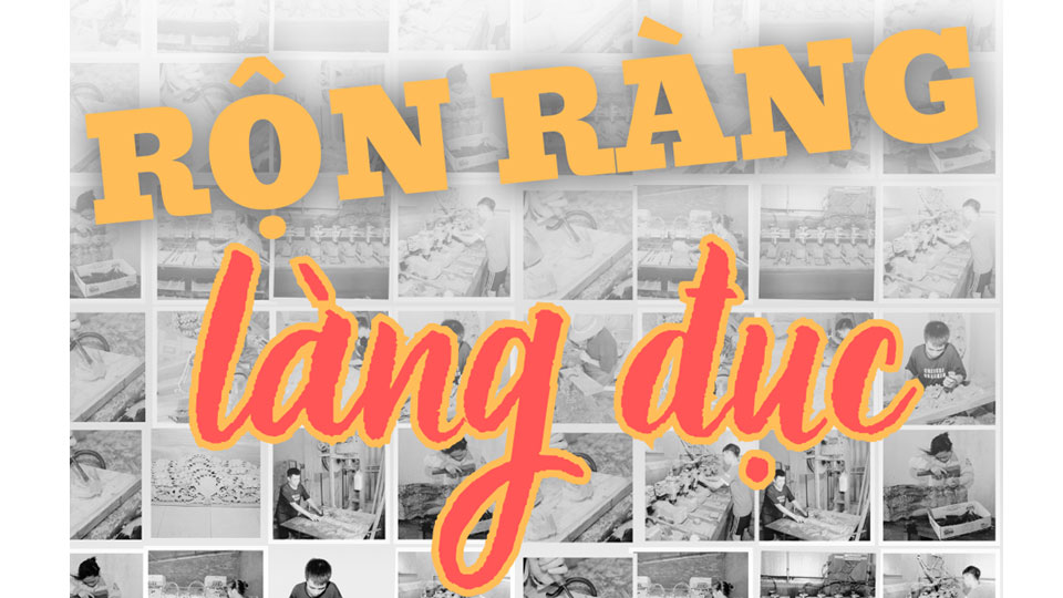 Rộn ràng làng đục