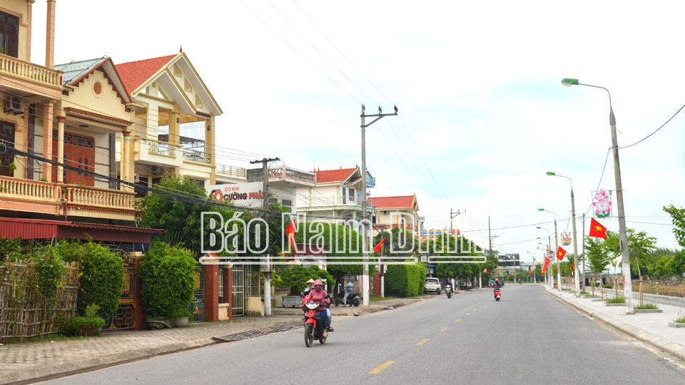 Thị trấn Ngô Đồnghướng tới đạt chuẩn đô thị văn minh