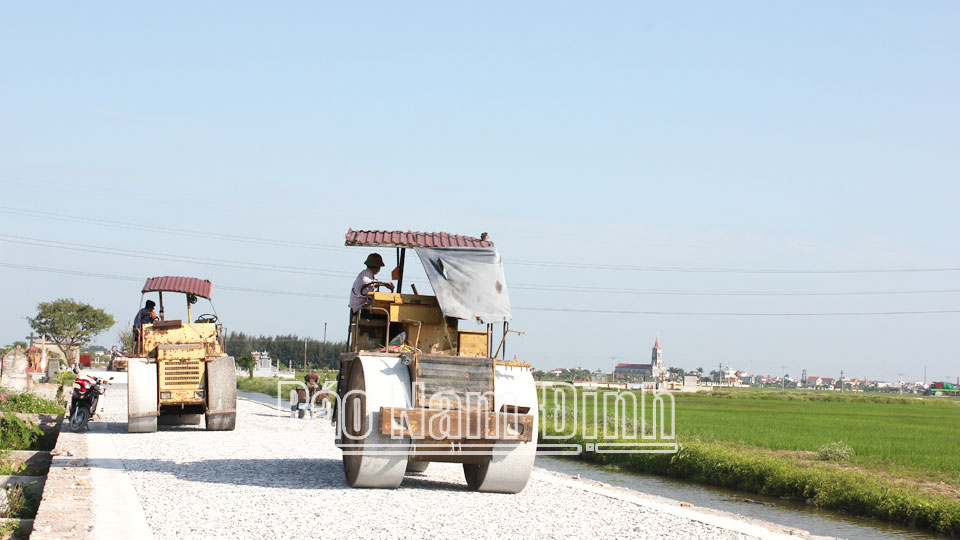 Xuân Trường đảm bảo tiến độcác dự án trọng điểm