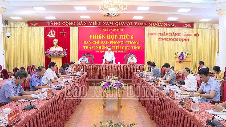 Tiếp tục thực hiện quyết liệt, hiệu quả công tác phòng, chống tham nhũng, tiêu cực