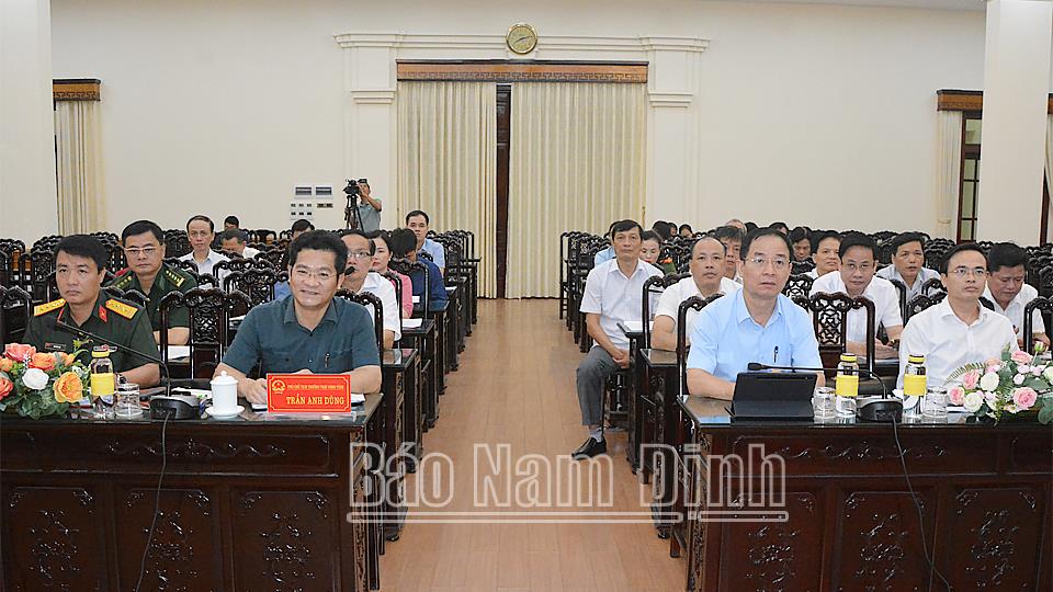 Triển khai đồng bộ, toàn diện các giải pháp khắc phục hậu quả bão số 3, tiếp tục thúc đẩy phát triển sản xuất