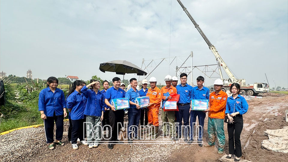 Trực Ninh đa dạng hình thức thu hút,tập hợp thanh niên