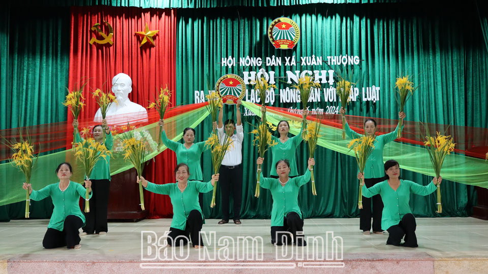 Xây dựng khu dân cư “Tự quản, đoàn kết, ấm no, hạnh phúc” ở Xuân Trường