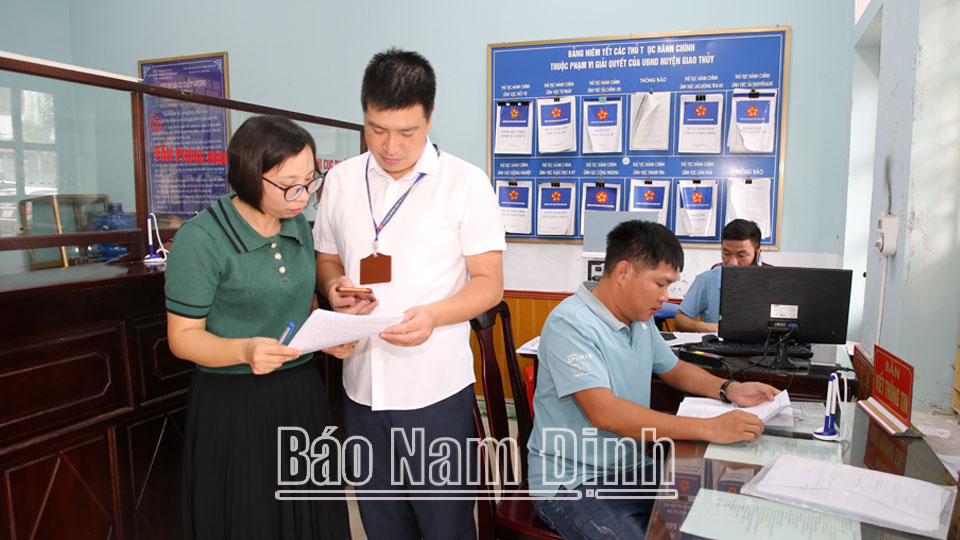 Giao Thủy đổi mới công tác dân vận