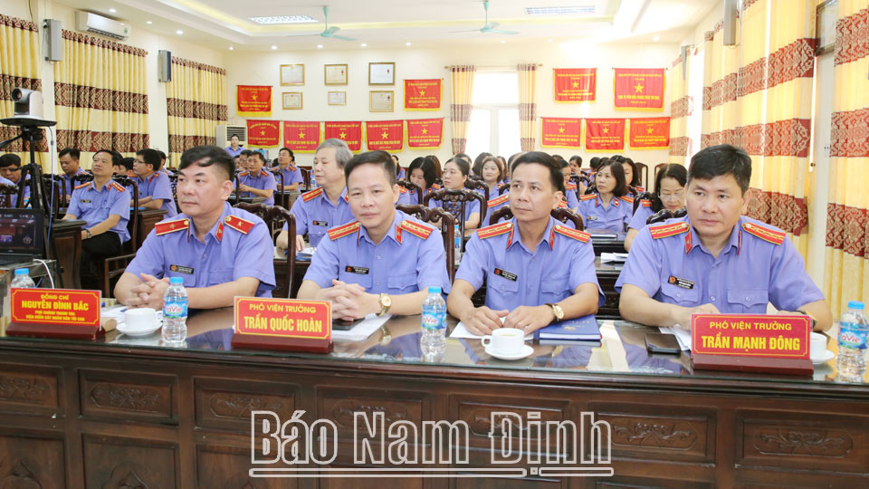 Đẩy mạnh việc thực hiện dân chủ ở cơ sở trong ngành Kiểm sát nhân dân tỉnh