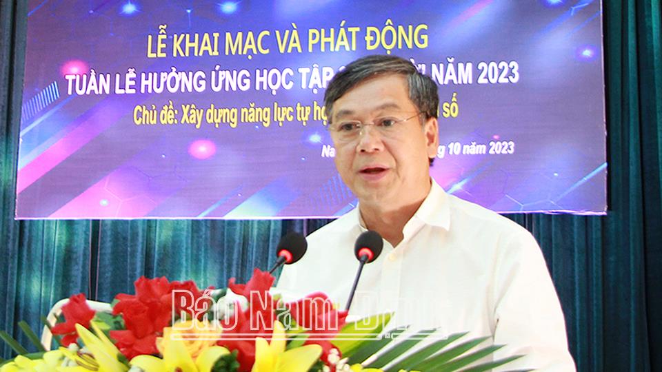 Phát động “Tuần lễ hưởng ứng học tập suốt đời năm 2023”