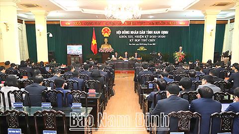 Triệu tập kỳ họp thứ 14 (để giải quyết công việc phát sinh đột xuất) HĐND tỉnh khóa XIX, nhiệm kỳ 2021-2026