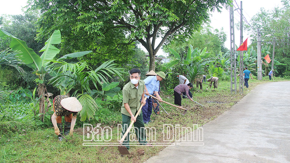 Góp phần xây dựng nông thôn mớinâng cao, kiểu mẫu, đô thị văn minh