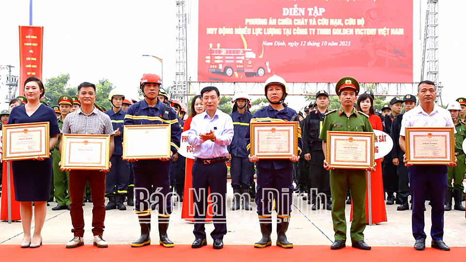 Phát động toàn dân phòng cháy, chữa cháy, cứu nạn, cứu hộ