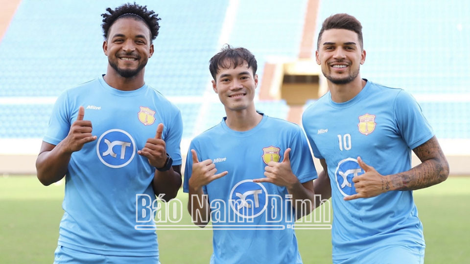 Câu lạc bộ bóng đá Thép Xanh Nam Địnhsẵn sàng cho mùa giải mới