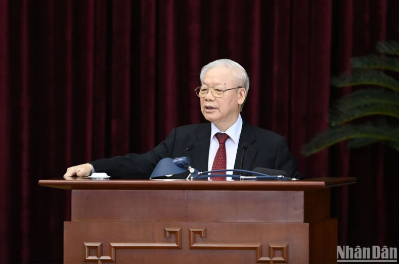 Phát biểu của Tổng Bí thư Nguyễn Phú Trọng bế mạc Hội nghị lần thứ 8 Ban Chấp hành Trung ương Đảng khoá XIII