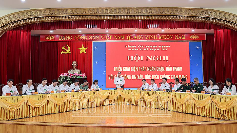 Diễn tập bảo vệ nền tảng tư tưởng của Đảng, đấu tranh phản bác các quan điểm sai trái, thù địch trên không gian mạng năm 2024