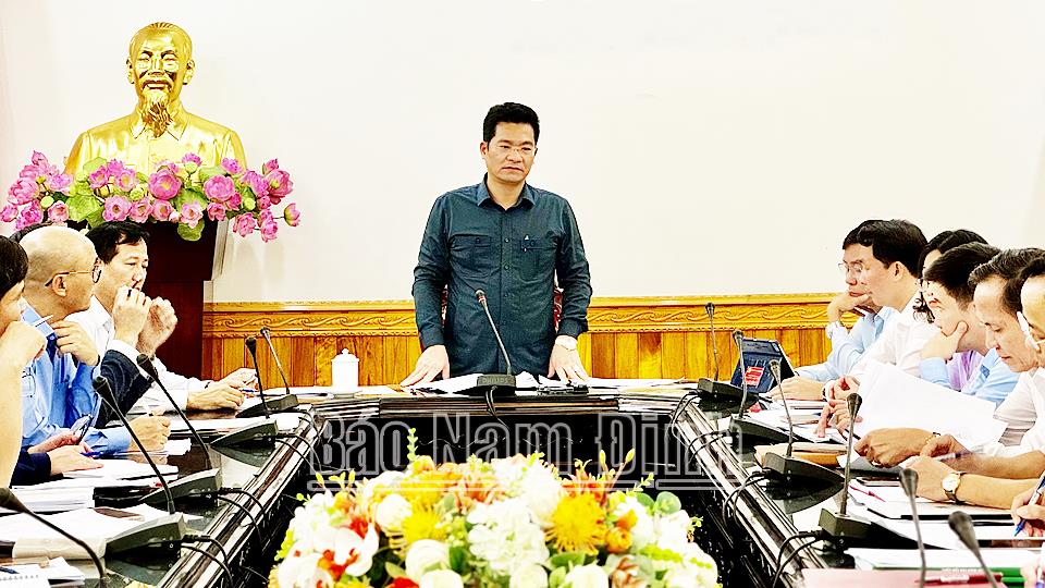 Triển khai dự án đầu tư xây dựng và kinh doanh kết cấu hạ tầng khu công nghiệp Trung Thành