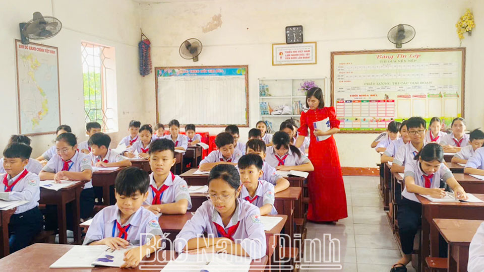 Công tác bồi dưỡng học sinh giỏiở Trường THCS Trực Thắng