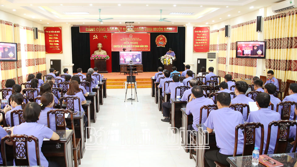 Viện Kiểm sát nhân dân tỉnh Đẩy mạnh thực hiện quy chế dân chủ ở cơ sở