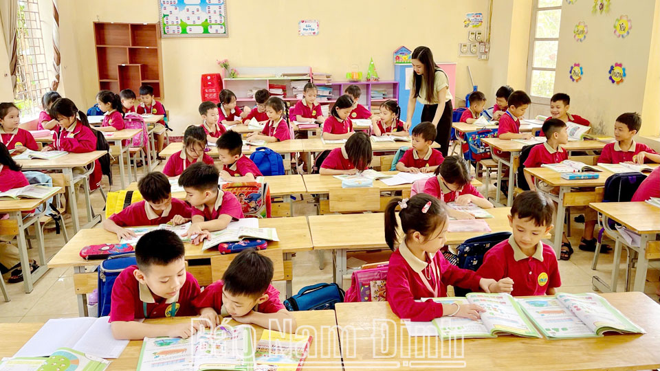 Trường Tiểu học Mỹ Hàvượt khó vươn lên “Dạy tốt - Học tốt”