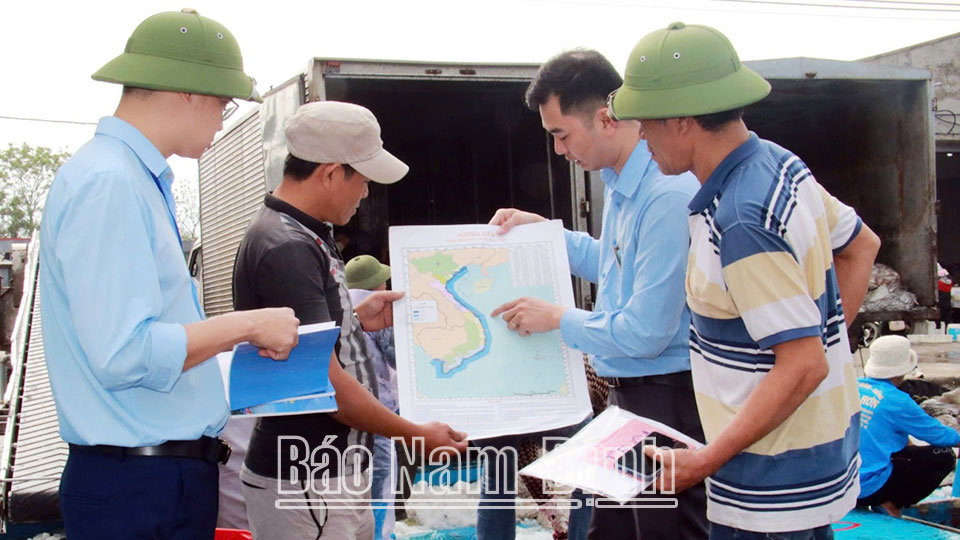 Tăng cường kiểm tra các hoạt độngkhai thác thủy sản trên biển, cửa sông và nội đồng