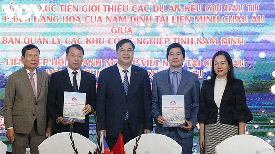 Thúc đẩy hợp tác đầu tư, xúc tiến thương mại giữa tỉnh Nam Định và Cộng hòa Séc