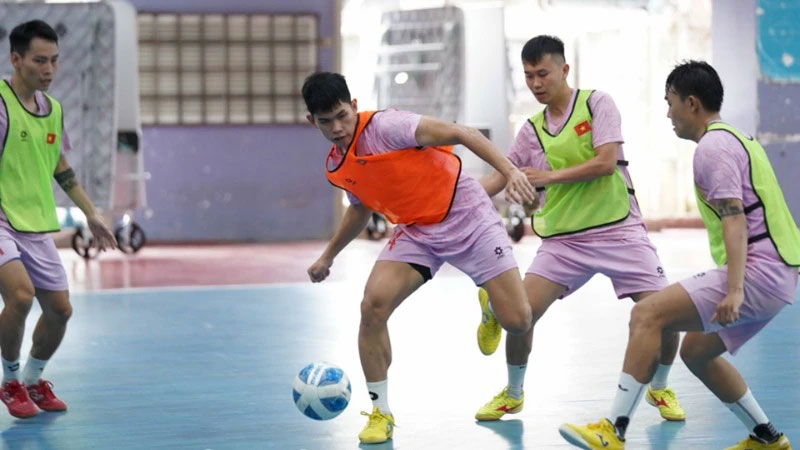 Đội tuyển Futsal Việt Namưu tiên cải thiện khả năng dứt điểm