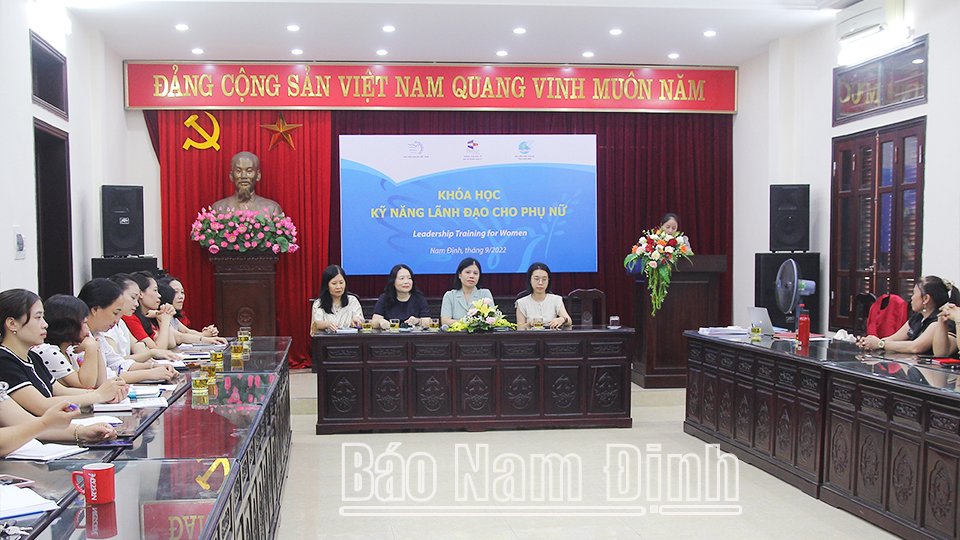 Các cấp Hội Phụ nữ quan tâm xây dựng đội ngũ cán bộ