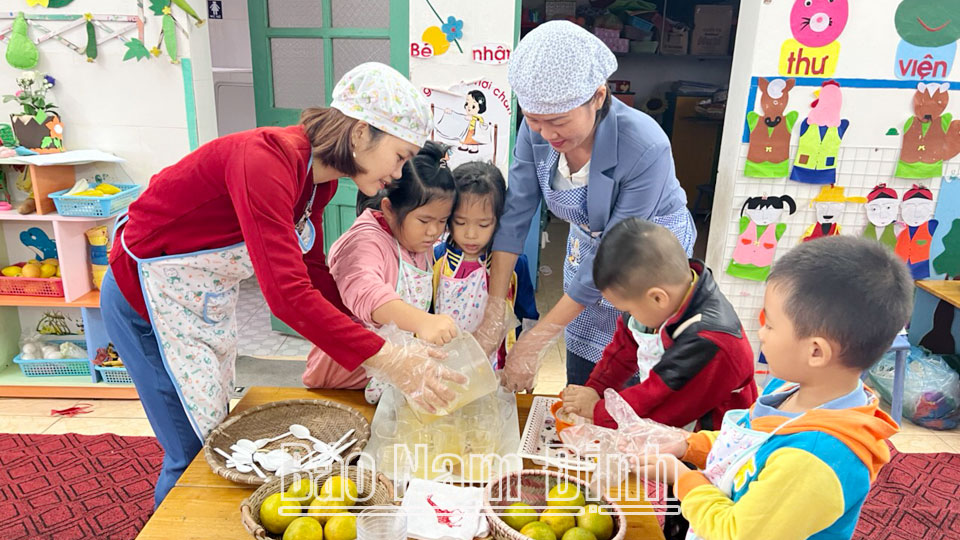 Sôi nổi các hoạt động trải nghiệm sáng tạo trong nhà trường