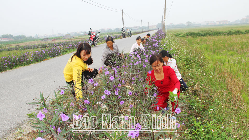 Vụ Bản nâng cao hiệu quả công tác dân vận hoạt động của Mặt trận Tổ quốc và các đoàn thể