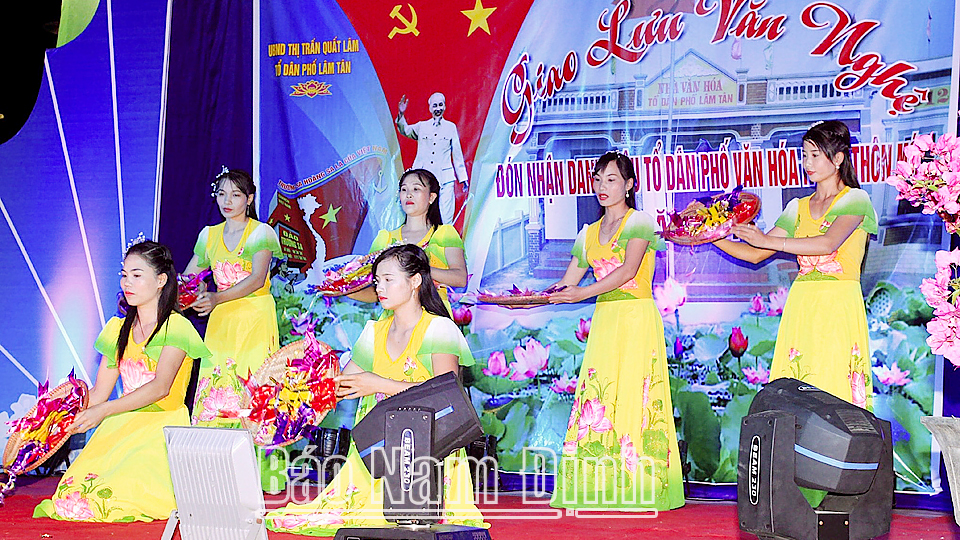 Giao Thủy quan tâm phát triển văn học - nghệ thuật