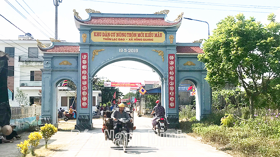 Trong phong trào xây dựng khu dân cư sáng - xanh - sạch - đẹp