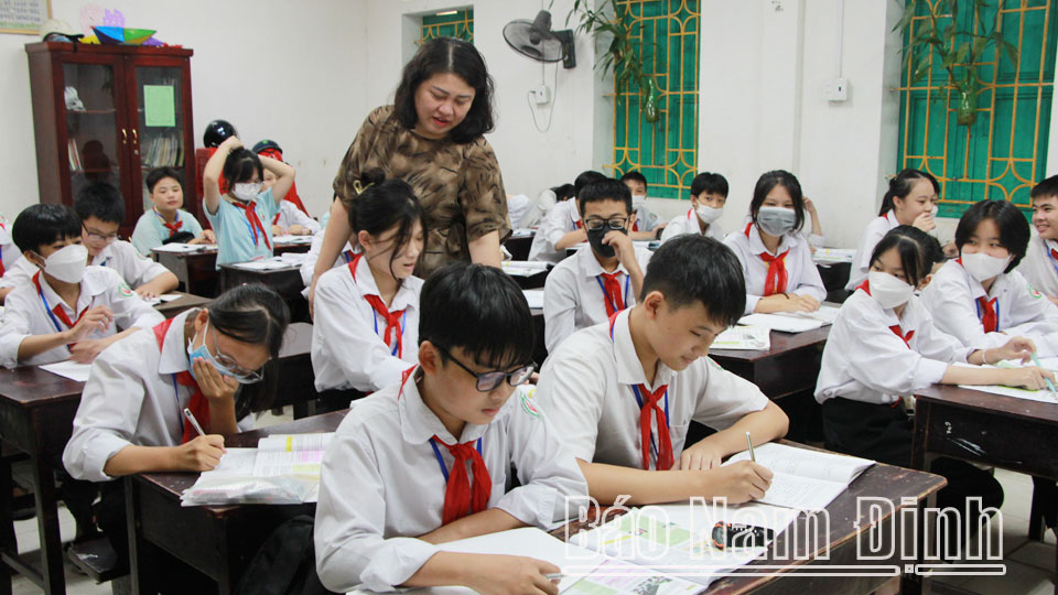 Trường THCS Xuân Trường thi đua "Dạy tốt - Học tốt"