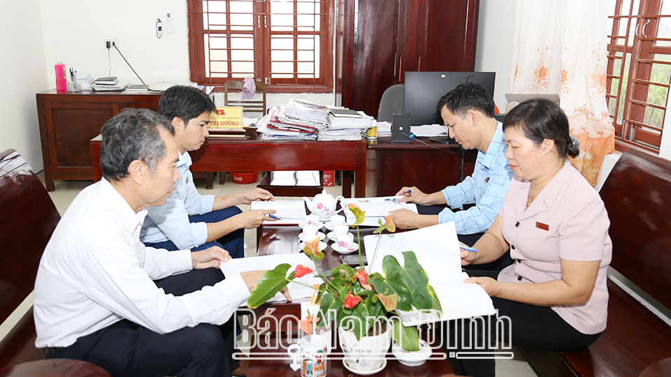 Học và làm theo Bác ở Đảng bộ xã Trực Hùng