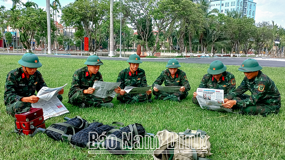 Hiệu quả công tác tuyên truyền miệng trong lực lượng vũ trang tỉnh