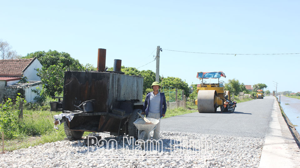 Nghĩa Hưng tập trung khắc phục các bất cập của hạ tầng giao thông, điện lực