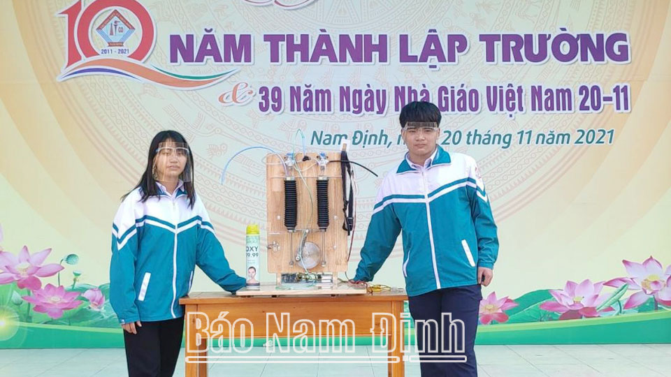 Ghi nhận từ Cuộc thi sáng tạo thanh, thiếu niên, nhi đồng tỉnh lần thứ IX