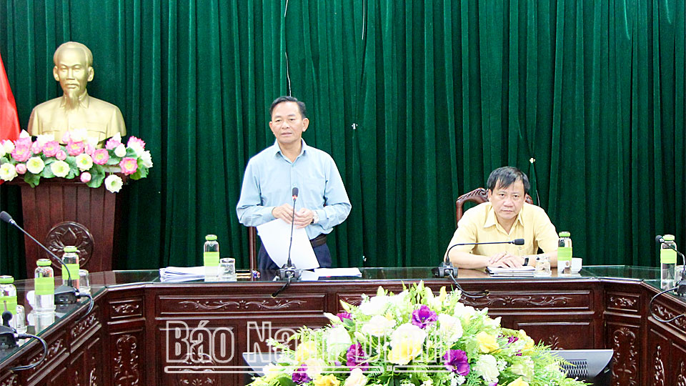 Thường trực HĐND tỉnh thông qua báo cáo giám sát chuyên đề