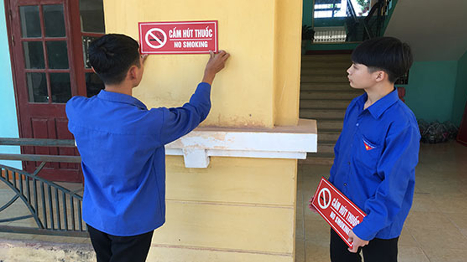 Tích cực phòng, chống tác hại thuốc lá trong đoàn viên, thanh niên