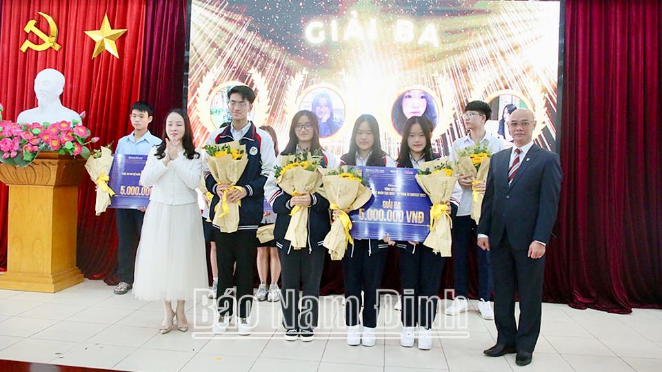 Học sinh Trường THPT Nguyễn Khuyến đoạt giải Ba Vòng Sơ khảo Cuộc thi Trí tuệ nhân tạo 2023